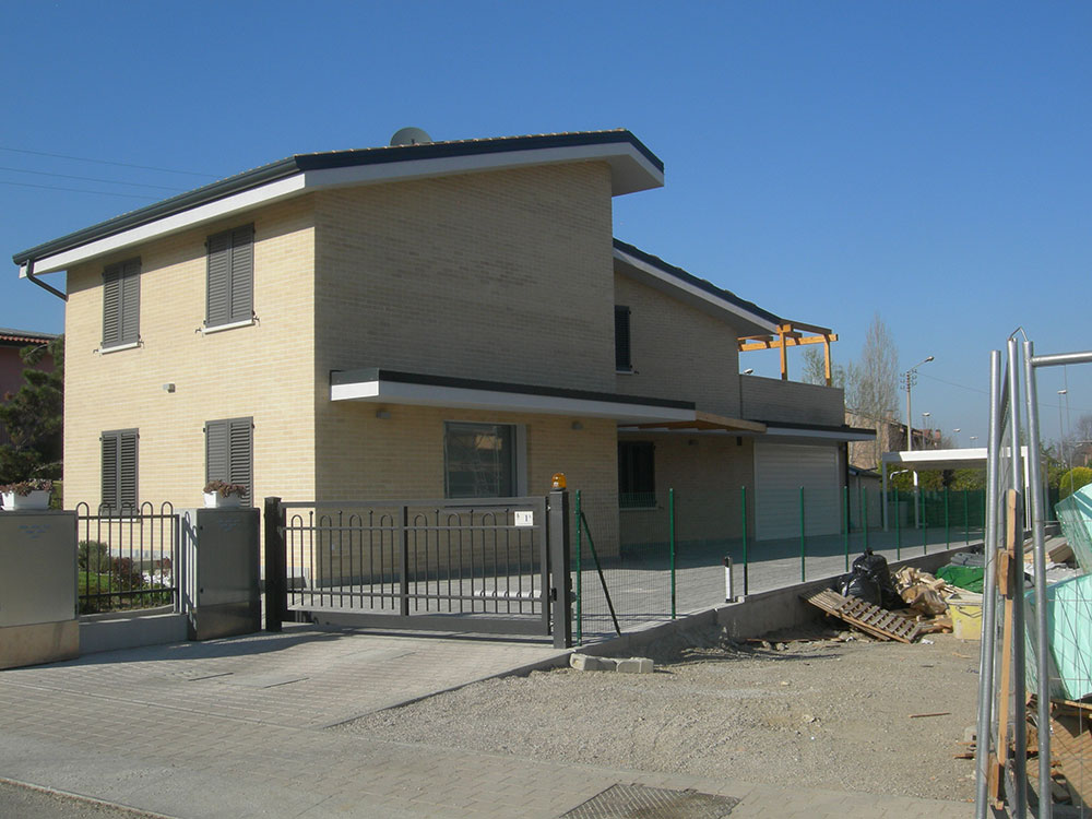Casa in legno finita