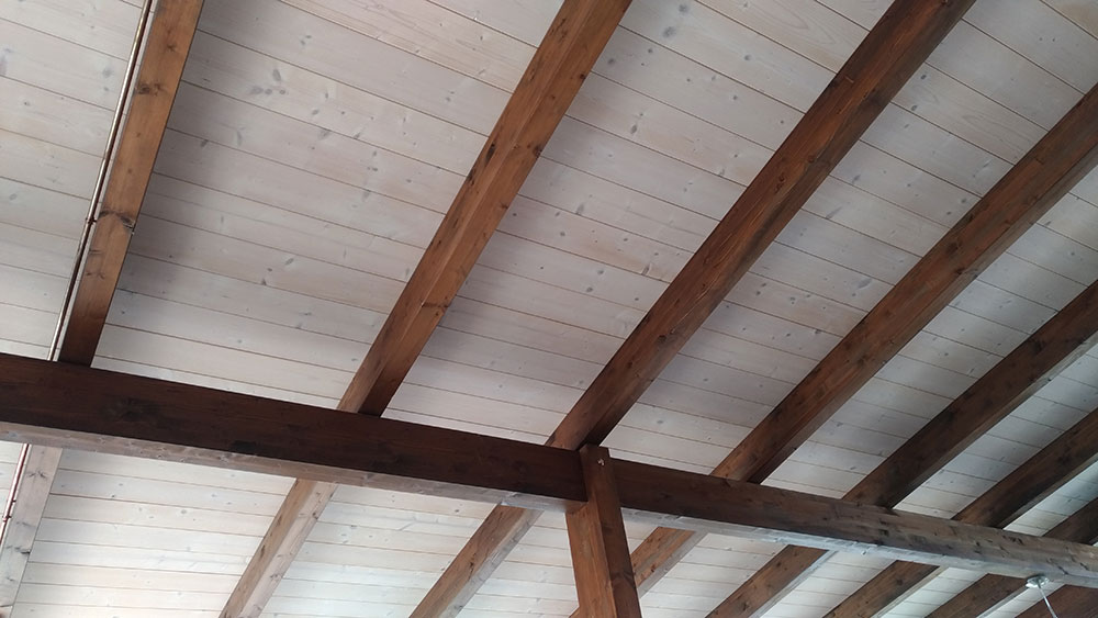 Copertura in legno